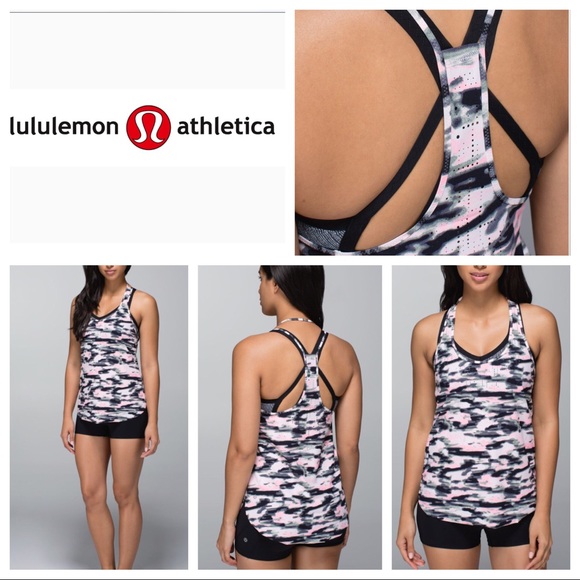 lululemon athletica Tops - ❌SOLD❌Like New Lululemon Camo water bound singlet